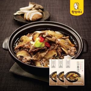 원할머니 명품버섯뚝배기불고기 410g 3팩
