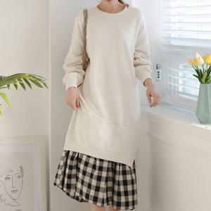 빅사이즈 고방쭈리 원피스 롱 캐주얼 여성의류 임부복