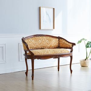 [퍼니프랑] TR 32 파라다이스 2인 엔틱 컬러 소파 겸용 의자