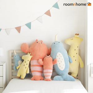 [룸앤홈] 모찌 바디 쿠션(가재/뿔고래/기린)