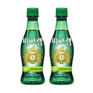 씨그램 라임 350ml 24펫  / 코카콜라