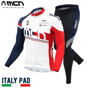 MCN 네이드 긴팔+9부패드바지 자전거의류세트