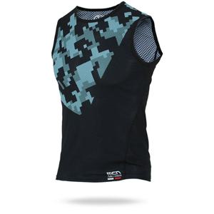 MCN K매쉬 민소매이너웨어 디지털카모 자전거이너웨어