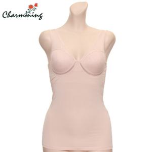 차밍 B/R1005 여성 인견 민소매 브라런닝/캡나시/탑