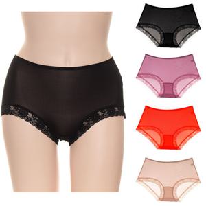 차밍 P305 여성 인견 노라인 레이스 쿨팬티