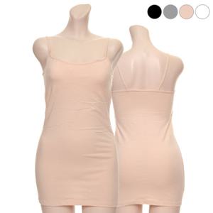 카밀라 L-810 여성 면스판 끈나시 롱 캡/브라런닝/탑