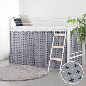 [에보니아] (뉴)토리노벙커침대용 침대커튼 아일렛 128풀세트 4