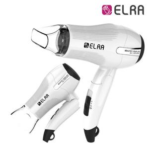 엘라 휴대용 헤어드라이기 EHD-1243 미니 터보 접이식 1200W