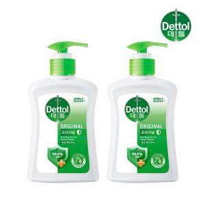 데톨 오리지널 핸드워시 250ml x2개 손세정제 핸드솝 물비누
