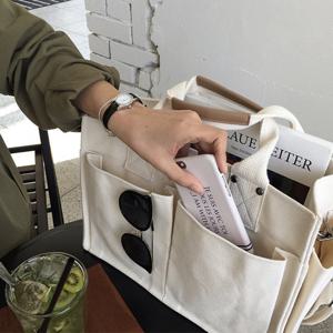 미나티 토트백 에코백 숄더백 여성가방 천가방 크로스 Y47
