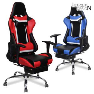 인시네 리클라이닝 게이밍 의자 IN557GC 각도조절 게임체어 리클