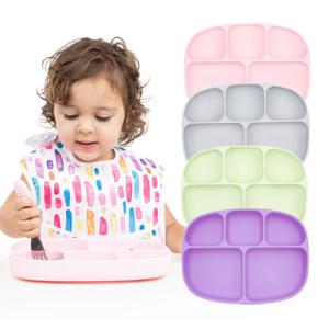 범킨스 실리콘 흡착식판 5구