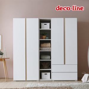 데코라인 코넬 몽트 2000 선반형 옷장 세트 DJN022C (착불)