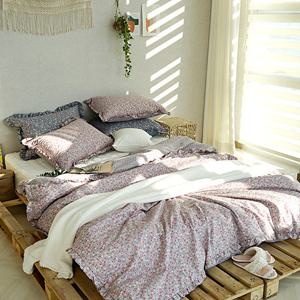 포그나미 프로방스 광목 자연소재 이불커버+베개커버세트(SS)