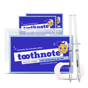투스노트 셀프 치아미백 화이트닝겔 6주분