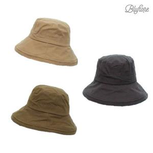 [블루피오레] 밑단 와이어 솔리드 버킷햇 모자 BFH718