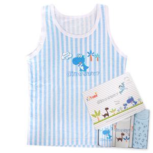 아날도바시니 딩동댕키즈 공룡친구들 순면 런닝 3종 남아동