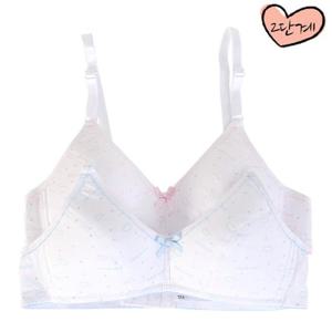 [주니어_2단계] 주니어 브라 112 여아 2단계 노와이어 브라