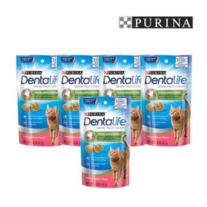 [퓨리나][반려묘용] 덴탈라이프 간식,껌 연어 51g 5개