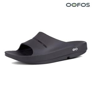 우포스 여성용 슬리퍼 블랙 OOFOS 1100BLK