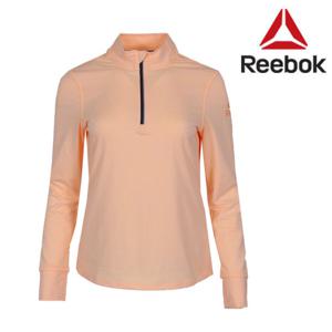 리복 여성 쿼터 집업 긴팔티셔츠 매장판-CD5466