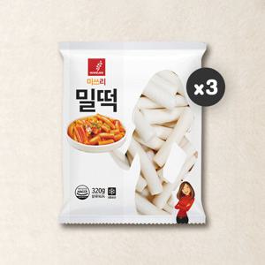 미쓰리 밀떡 320g 3개