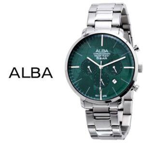 ALBA 알바 남성용 메탈시계 AT3G77X1