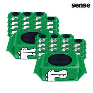 센스 물티슈 악어 캡형 100매 20팩+20팩