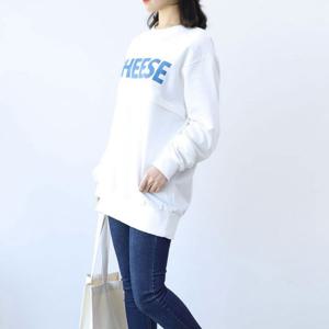 임산부 긴팔 치즈면수유티 빅사이즈 수유롱티 수유복