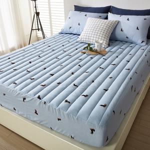 [미네르]국내산 헬로우 누빔 매트리스커버 슈퍼싱글SS