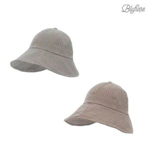 [블루피오레] 체크 챙 벨크로 벙거지 모자 BFH744