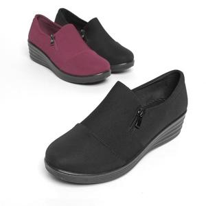 [퀸메리즈] QM200301 여성통굽/여성슬립온/여성플랫/알바신발