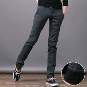 스댕클럽 남자 안감 기모 본딩 면바지 CH8091