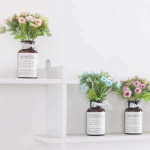 석류꽃 조화 화병 썸봉 Aset 22cm (DIY) 5컬러 인테리어 테이블 장식 소품 꾸미기