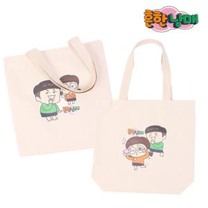 키즈노리]흔한남매 에코백/장바구니/신발주머니/숄더백/가방