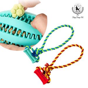 딩동펫 반려동물 라텍스 터그츄 장난감 막대봉