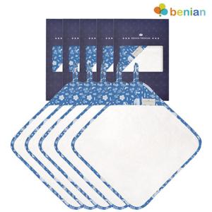 [베니앙] 밤부 어린이집수건/고리타월/주방타월 북유럽의숲 5장