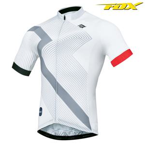 폭스라이더스 반팔져지 G221 WHITE / 여름자전거상의