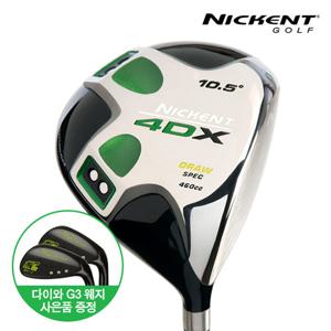 니켄트코리아정품 4DX D/S460 드라이버+다이와 G3웨지2종_GC