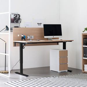 아씨방가구 소프트 USB 높이조절책상 SET 140cm