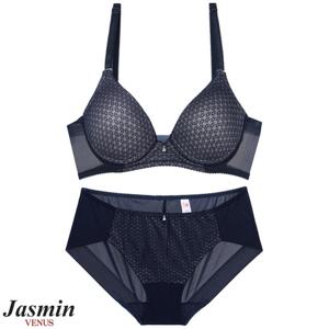 비너스자스민 광폭 망사윙 몰드 브라팬티 A-F컵 jst1255