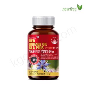 [뉴프리] 크릴오일 함유 레드보라지유GLA 플러스(180캡슐/3개월)