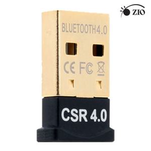 ZIO BT40 블루투스 CSR 4.0 동글이 초소형 USB 수신기 저전력 AP