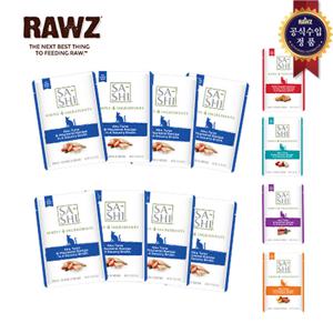 로우즈 고양이파우치간식 사시-참치&고등어1케이스(8개입)