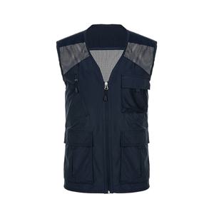 [지센옴므] 매쉬 포인트 집업 베스트 MSVTK362_NA