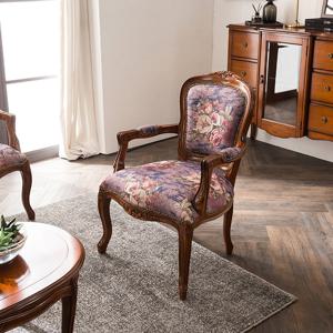 [퍼니프랑] 수입 엔틱가구 RG 13 1인 엔틱 컬러 소파 겸용 의자