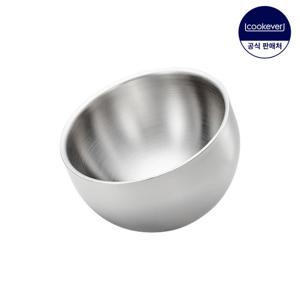 쿡에버 스텐 더블월 샐러드볼 소 18cm
