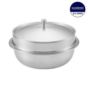 쿡에버 누보 인덕션 통3중 스텐 뚝배기 20cm
