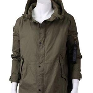 스댕클럽 남자 오버사이즈 롱 야상 점퍼 YSM0003