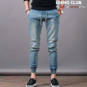 스댕클럽 남자 스판 조거 밴드 청바지 BJ205-1